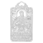 Pt950 Platinum Chinese Zodiac Dragon Guardian - Samantabhadra Buddha Pendant